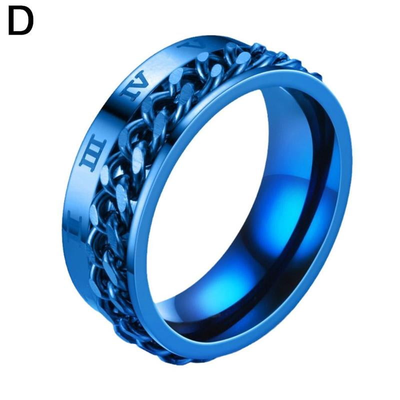 2 Fidget Ring Spinner For Women, Girls, CZ Flower Ring Silver Spins On –  Sheraton Luxuries